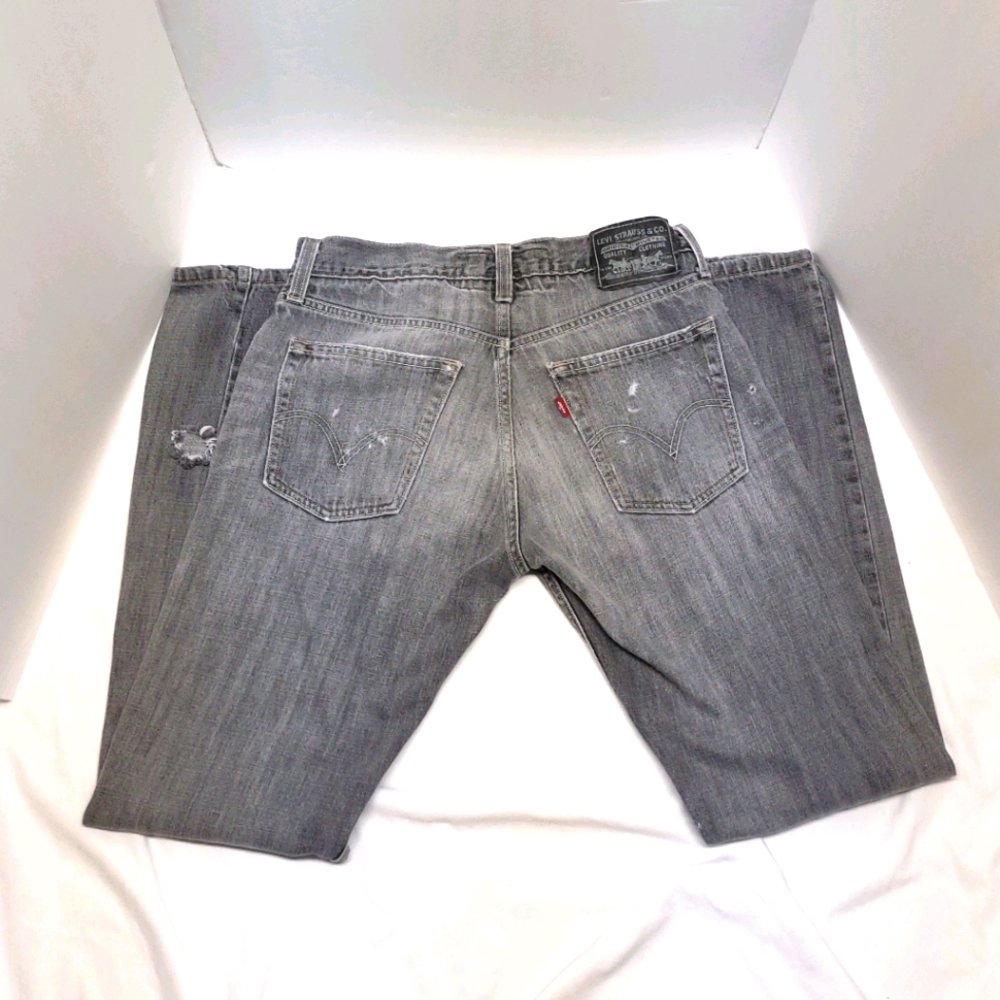 Levi's 514 Slim Straight Grey Wash Jean 31x32